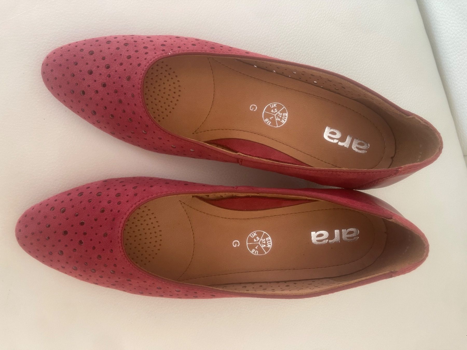 Ara Scarpe da donna: ara Ballerina rot 37 neu – Nuovo (secondo la descrizione) da Dietikon venduto da Nieselchen 4