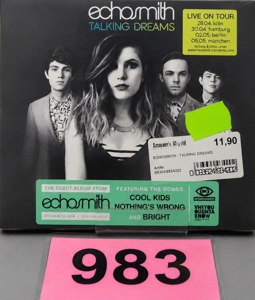 CDs: CD echosmith "Talking Dreams", Nr. 983 – Neu und originalverpackt aus Kottwil von Crazyrolf