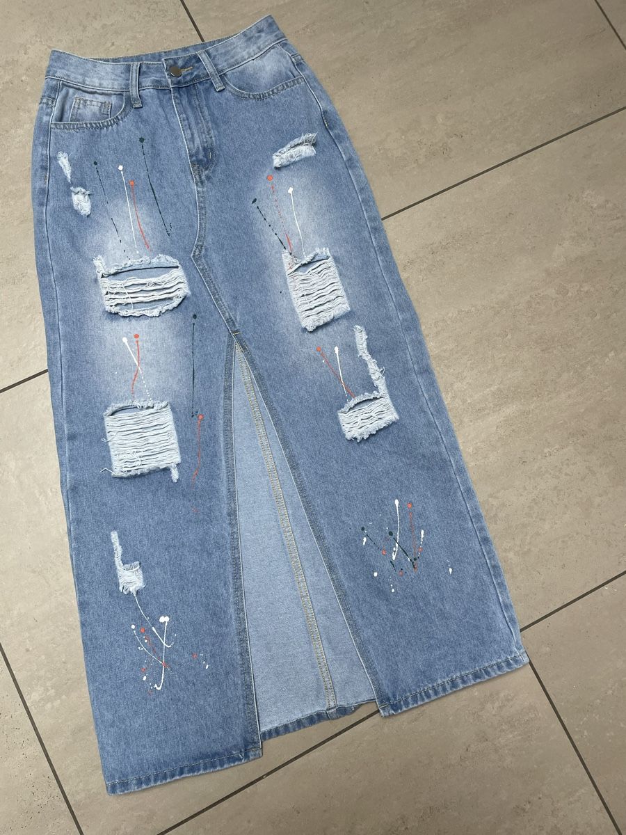 Gonne: Maxi Jeansrock – Nuovo (secondo la descrizione) da Sigriswil venduto da ck56 3