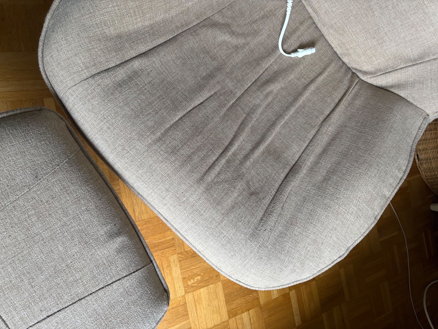 Poltrone: Moderner heizender Sessel mit Metallfüssen – Usato da Bern venduto da ann_5m92 3