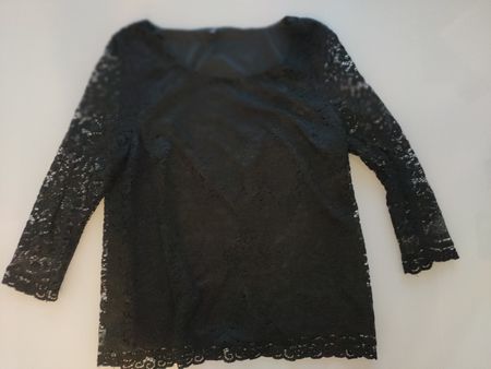 Only Sweatshirt 36, NEU Stickerei schwarz, elegant