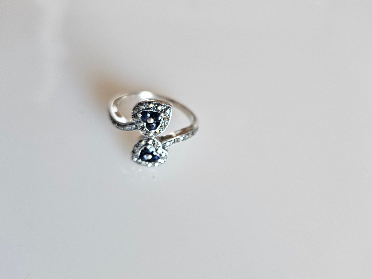 Ringe: Silberring mit kleinen Saphiren Grösse 54 – Neu (gemäss Beschreibung) aus Winterthur von ste_tcx5 2