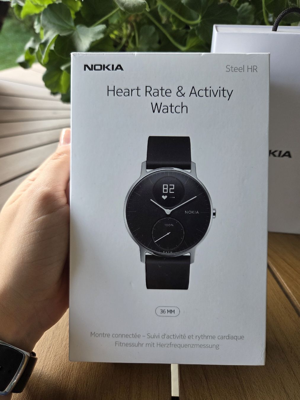 Nokia Smartwatch: Nokia Withings Steel HR Smartwatch – Usato da Bülach venduto da Recherchieren 3