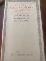 Fünf Bcher der Weisung von Martin Buber Koln