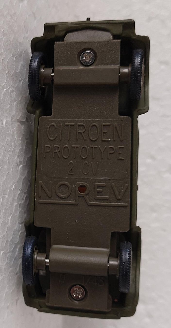 Norev Modellini d'auto: Citroën 2CV   PROTOTYPE -  Norev - 1/43 – Usato da Delémont venduto da Domdom1 8