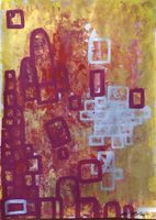 Gemälde abstrakt 50/70cm