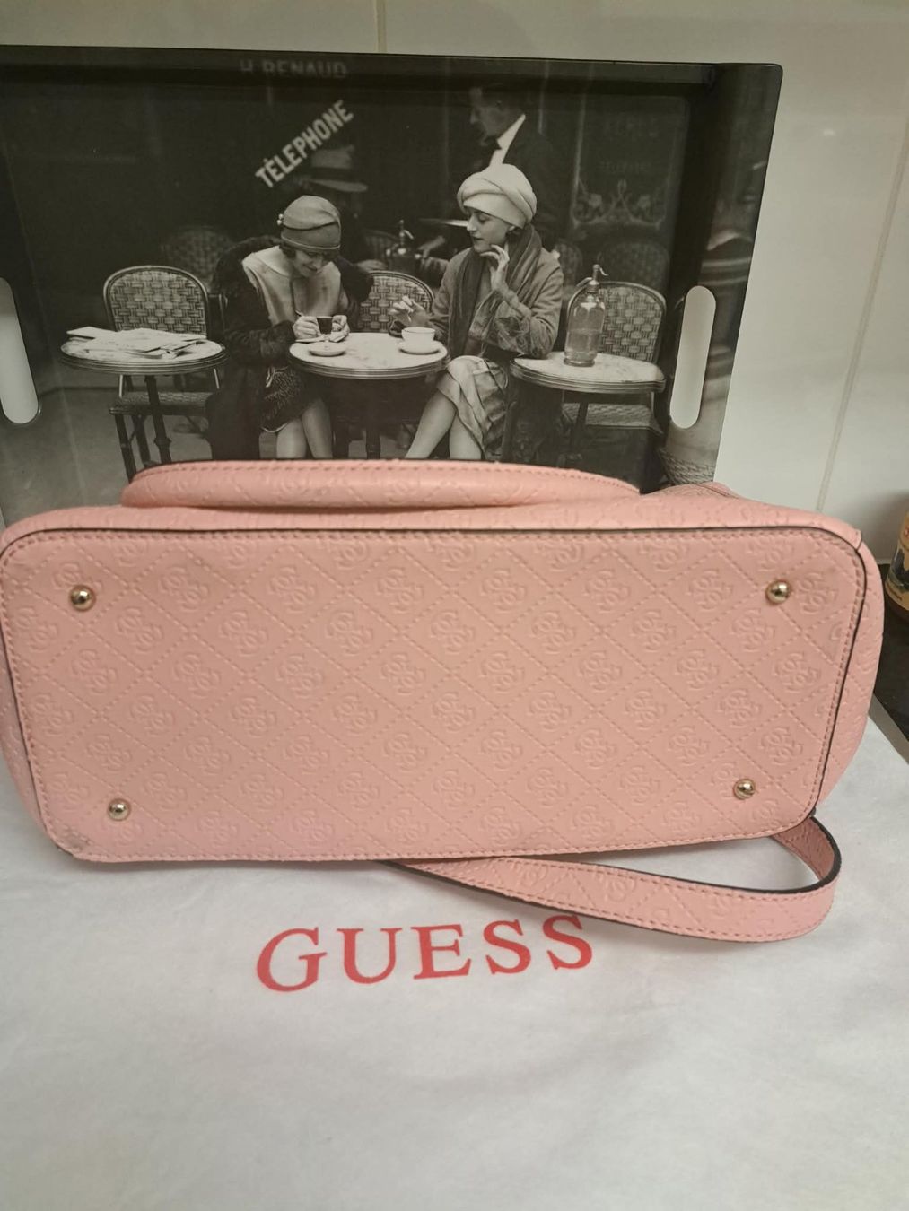 Guess Borse da donna: Umhängetasche Guess Rosa – Nuovo (secondo la descrizione) da Sisseln AG venduto da schenk-figuren 3