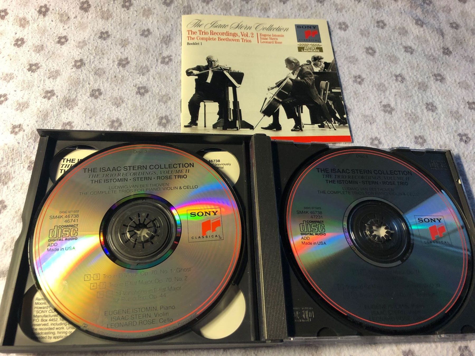 CD: Isaac Stern Collection Vol.2 Beethoven Trio CD Box – Usato da Schübelbach venduto da Bemafaja 3