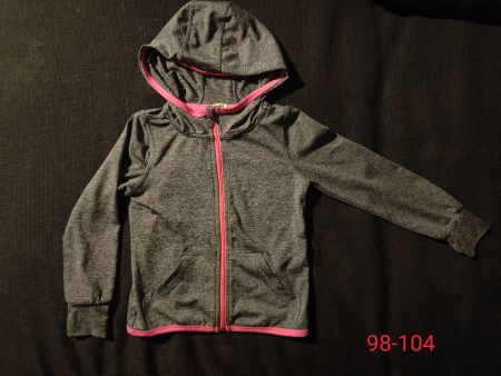 H&M Sport Kapuzenjacke Mädchen 98-104