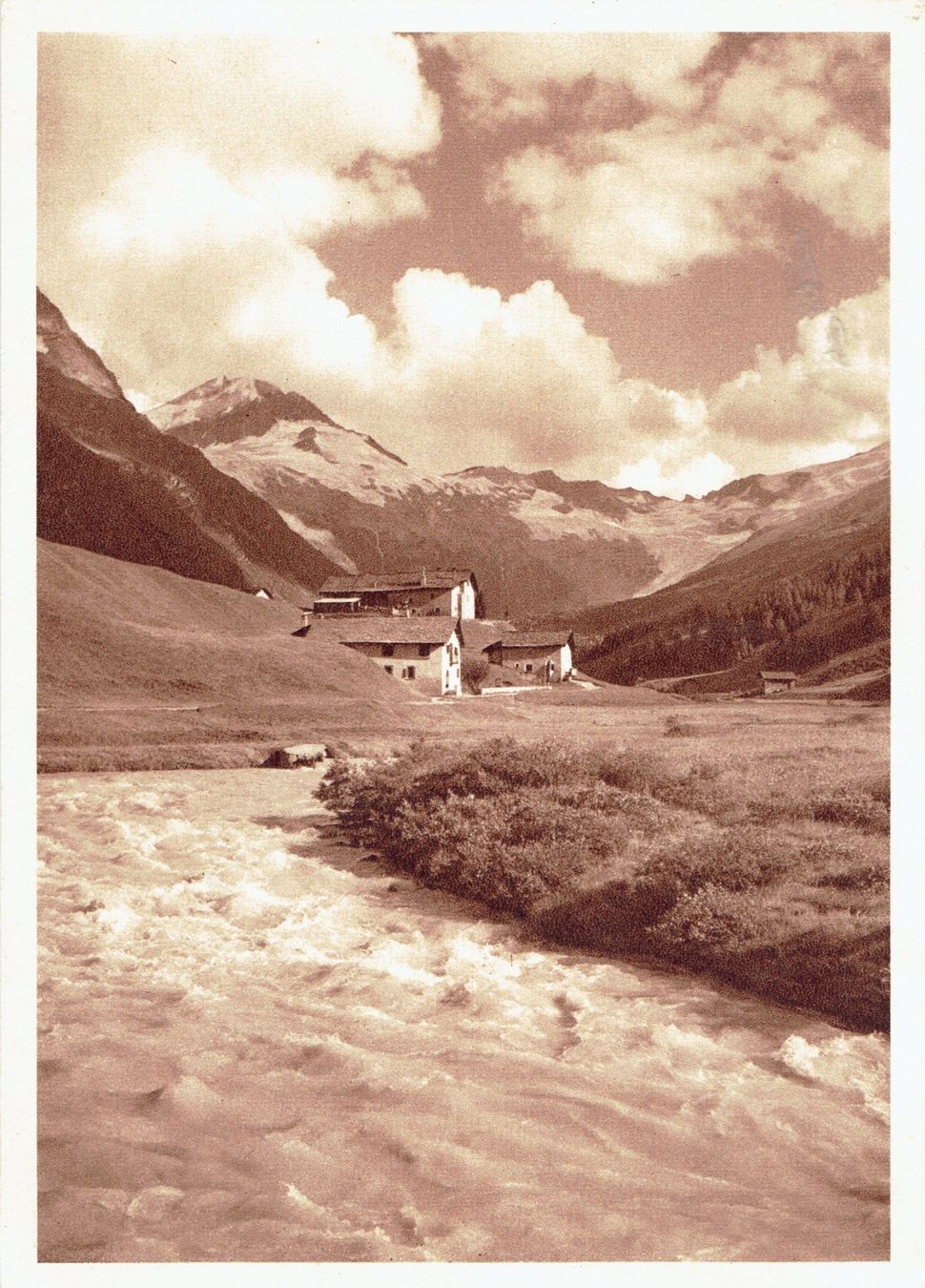 Ansichtskarten: Fextal GR um 1950 – Gebraucht aus Otelfingen von Schmitte9
