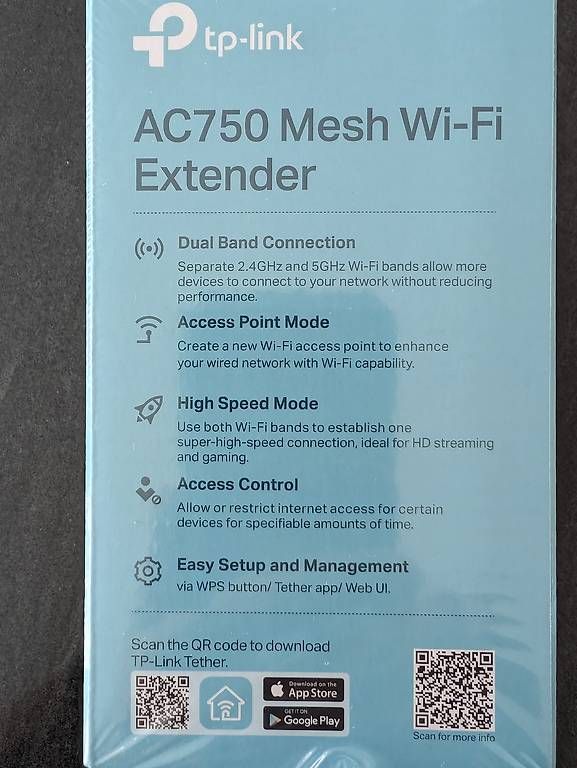 WiFi: WLAN Repeater TP-Link AC 750 (RE 200) – Usato da Flums venduto da Brafra0 3