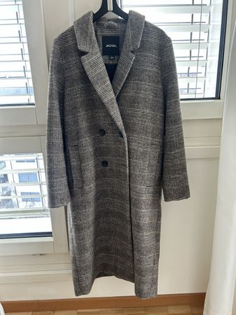 Monki Mantel im Karomuster, Grösse S – Herbst/Winter!