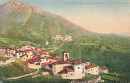 Vezio TI Veduta verso Mugena e Monte Ferraro