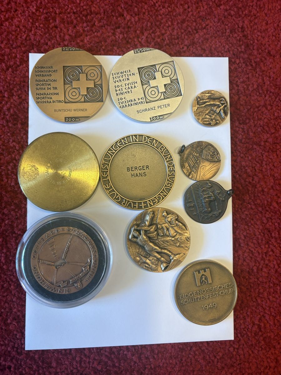 Medaglie: Medaille und 2 Anhänger  – Usato da Murten venduto da Tzaugg 3