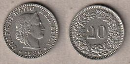 20 Rappen 1936