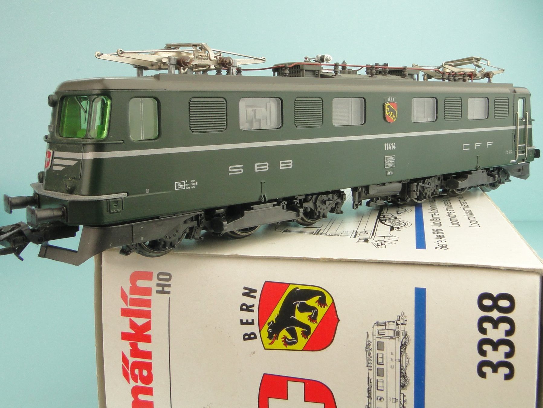 Märklin Modelleisenbahnen: Märklin 3338 Ae 6/6 Bern, DIGITAL 6 PIN – Gebraucht aus Bülach von cann11