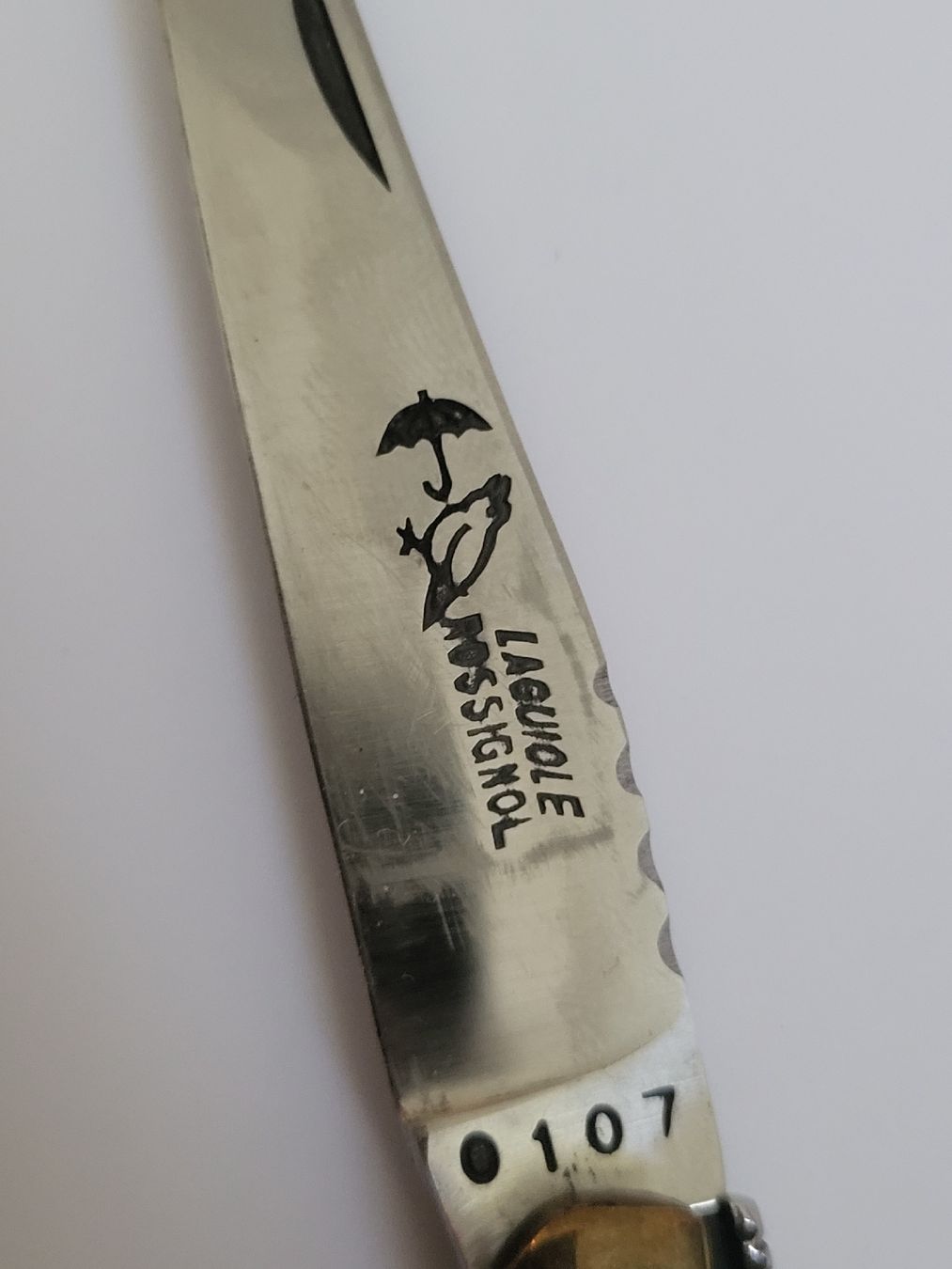 Laguiole Coltelli tascabile: Laguiole Rossignol Sackmesser – Usato da nunningen venduto da mic_88k2 4