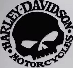 Harley-Davidson Sticker: Autocollant Harley Davidson crâne - J207 – Nuovo e nell'imballaggio originale da Allens venduto da MADE.IN.ROCK.N.ROLL 2