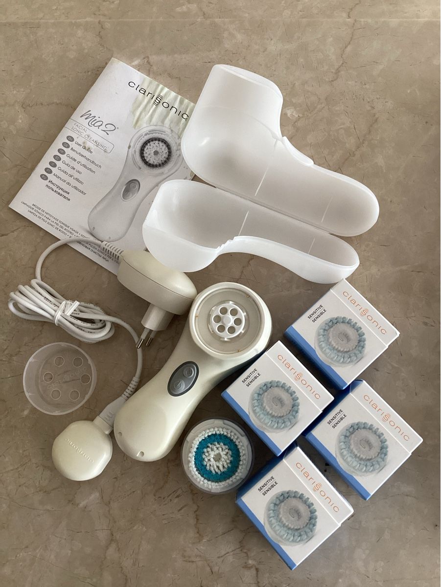 Clarisonic Cura del viso: Clarisonic Mia 2 mit Ersatzbürsten – Usato da Magadino venduto da sylvierosa