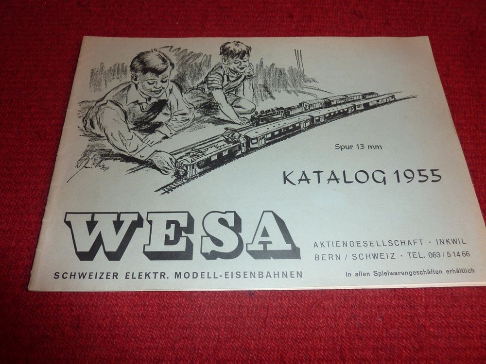 WESA Katalog von 1955 | Kaufen auf Ricardo