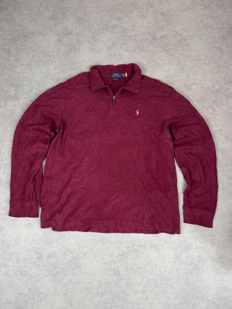 Ralph Lauren Quarter-Zip Pullover - Grösse: L | Vintage