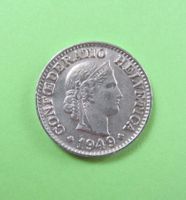 10 Rappen Münze 1949