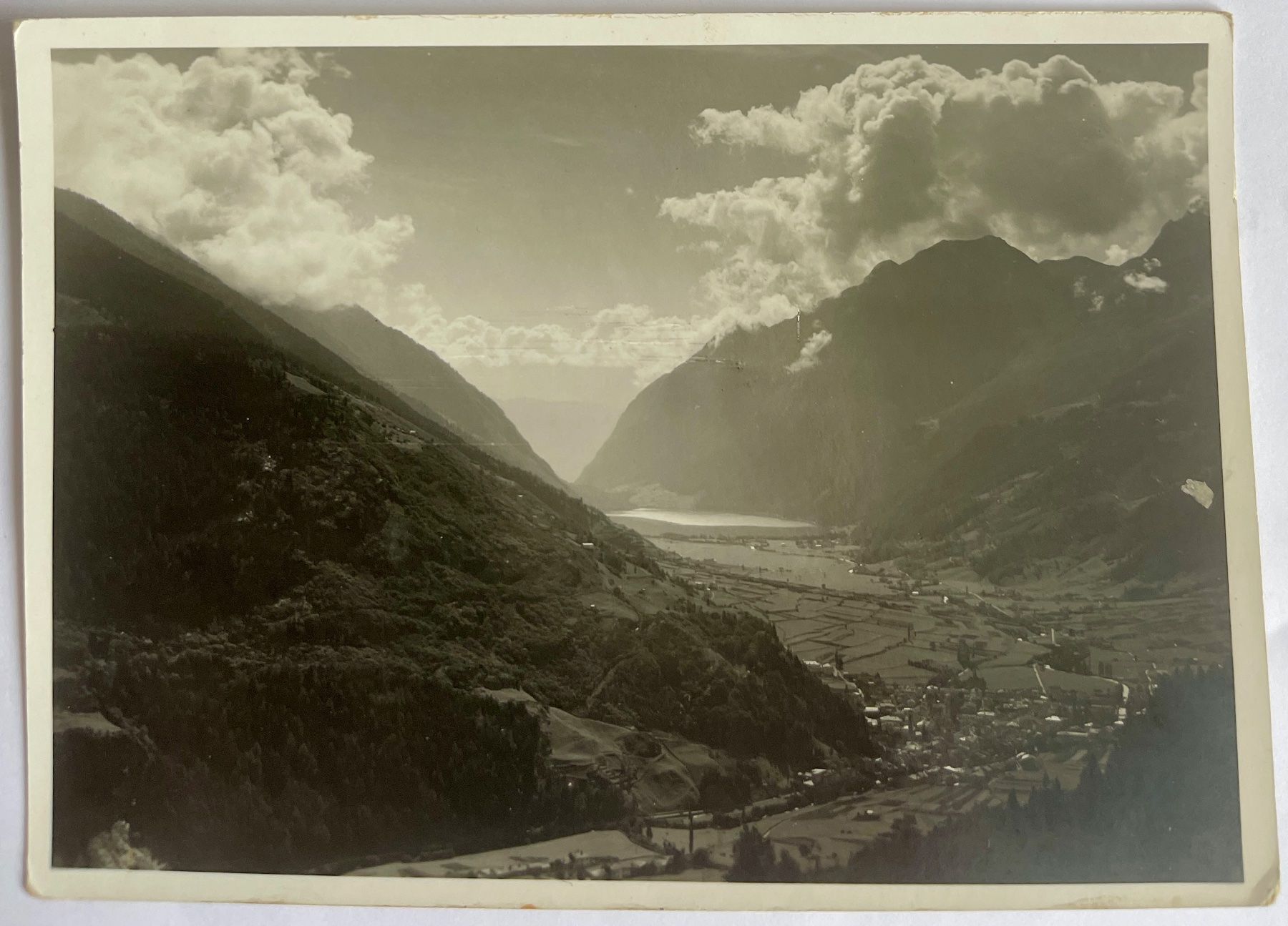 Ansichtskarten: POSCHIAVO - Blick Alp Grüm 1939 – Gebraucht aus Lutry von Ediego