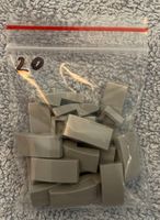 Lego 20 x Slope, Curved 2 x 1 x 2/3 - Part 11477