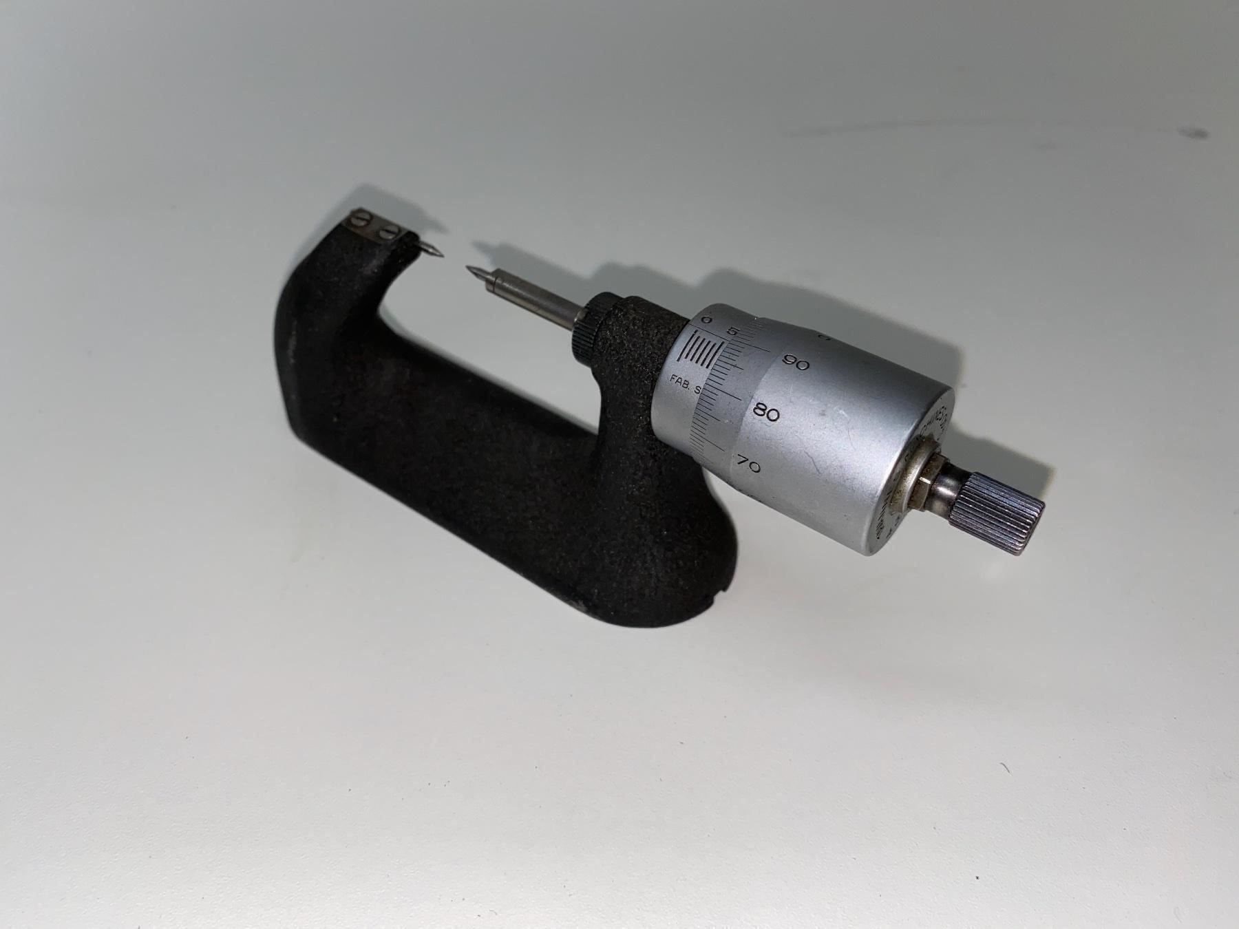 Misurare: Messständer Tisch Mikrometer 0-25mm – Usato da Boswil venduto da ABLagerBoswil 2
