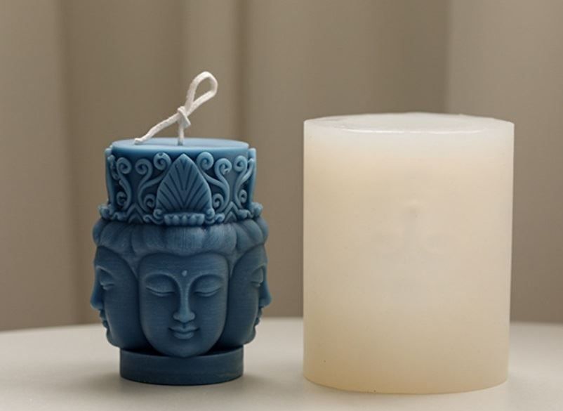 Kerzen: 📌 Buddha Kerze Silikonform – Neu und originalverpackt aus Wittenbach von ChinaSeidenstrasse 2