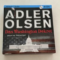 Hörbuch Jussi Adler-Olsen Das Washington Dekret 8 CDs
