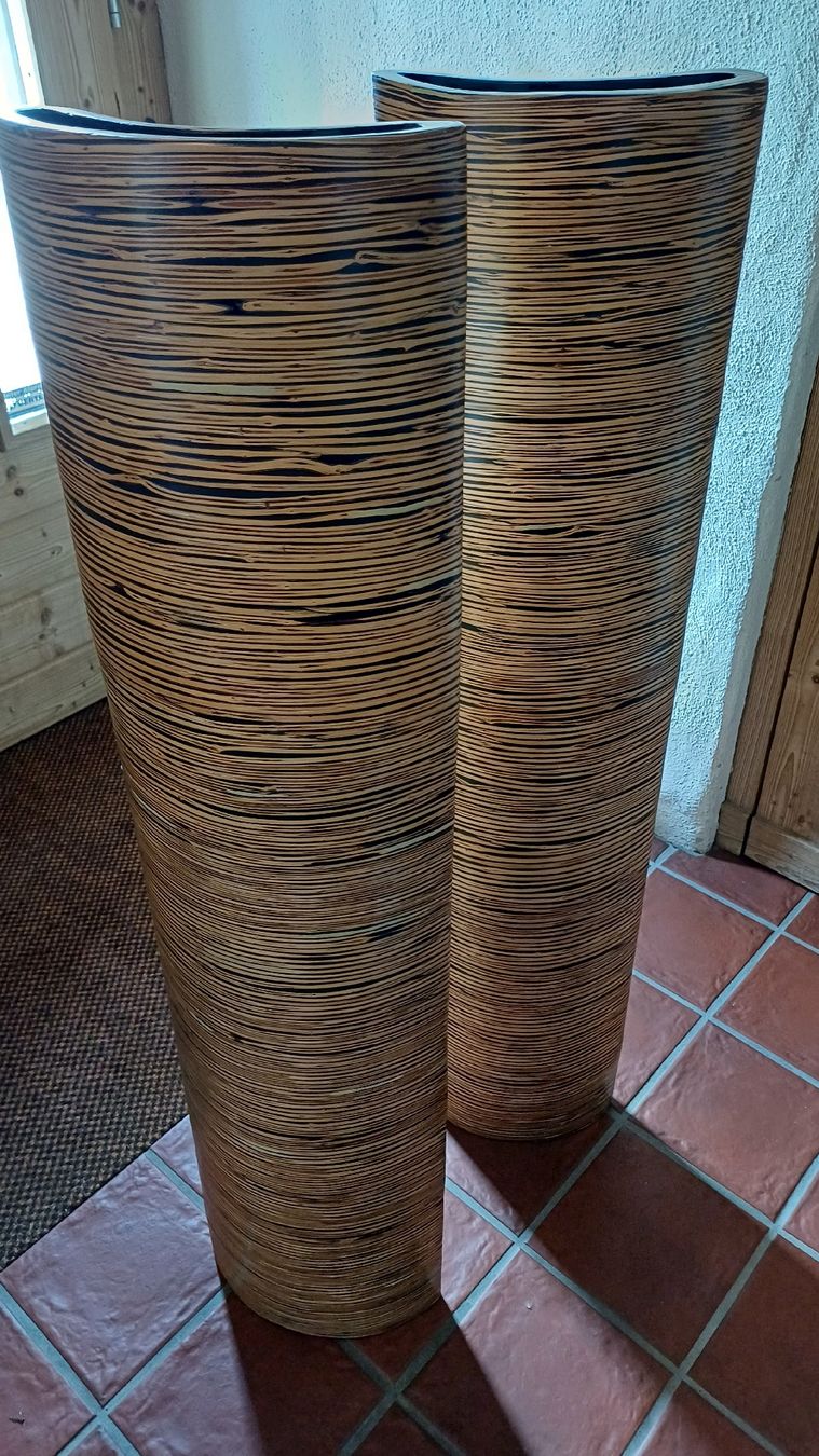 Vasi & Recipienti: Vase Holz Vase Blumenvase Blumen – Usato da Degersheim venduto da Alphi 3