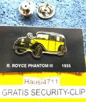RR ROLLS-ROYCE PHANTOM III 1935 AUTO PIN GLASIERT SECURITY-C