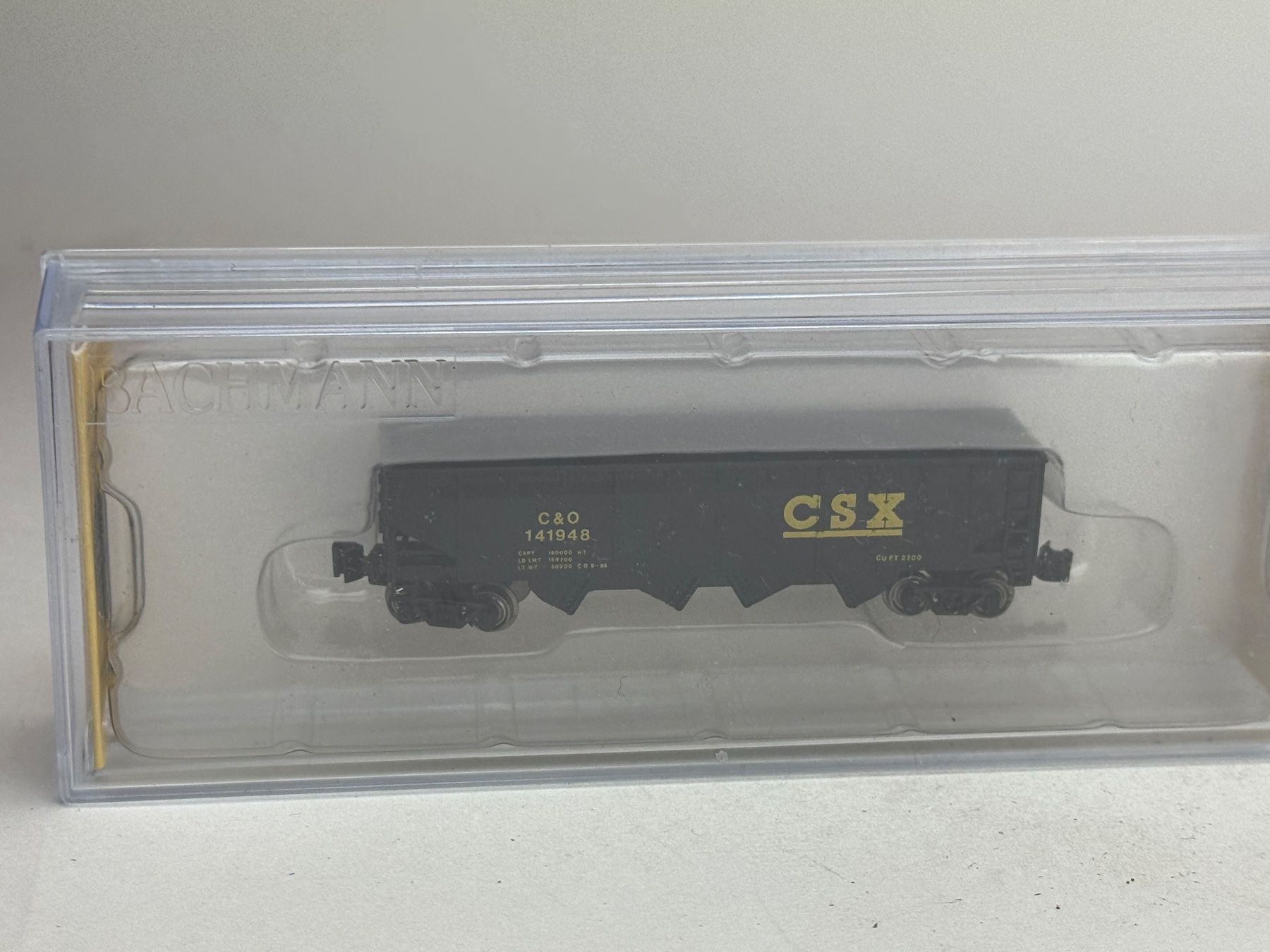 Modelleisenbahnen: EX-  Bachmann Hochbord Wagen CSX – Gebraucht aus Elm von Wikmtz