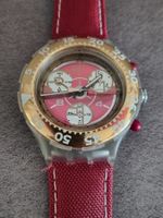 Swatch RED SUN Midi Aqua Chrono (SEK105) 1995