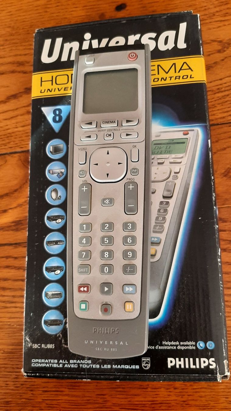 Philips Telecomandi: lot de 2 télécommandes universelles – Nuovo (secondo la descrizione) da Attalens venduto da Gmsa68 3
