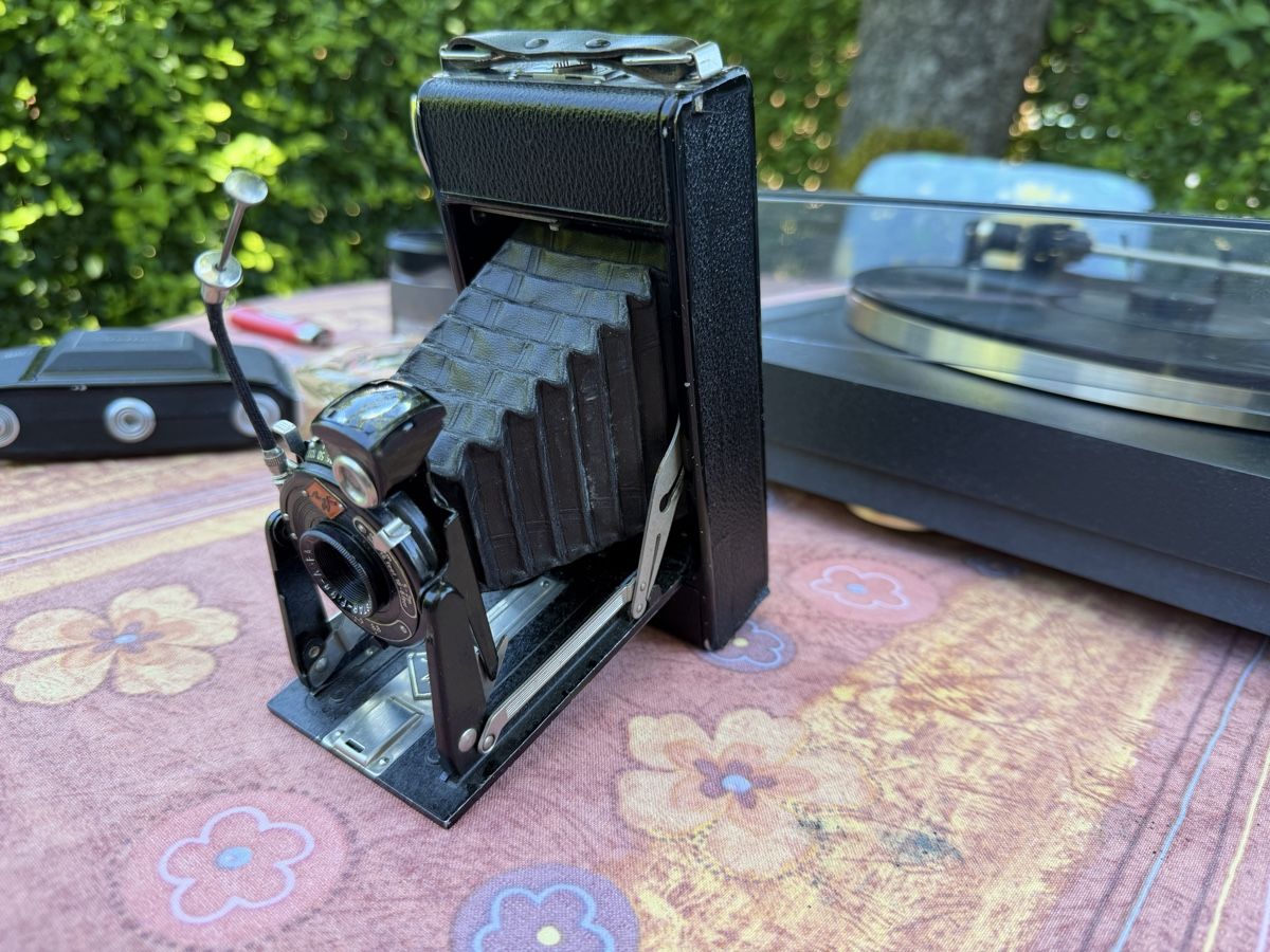 Agfa Fotocamera: Agfa Anastigmat JGESTAR F 8.8 Klappkamera – Usato da Trimbach venduto da ELITA-5 2