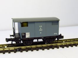 Juretic Spur N GB Güterwagen Typ K Gotthardbahn OVP