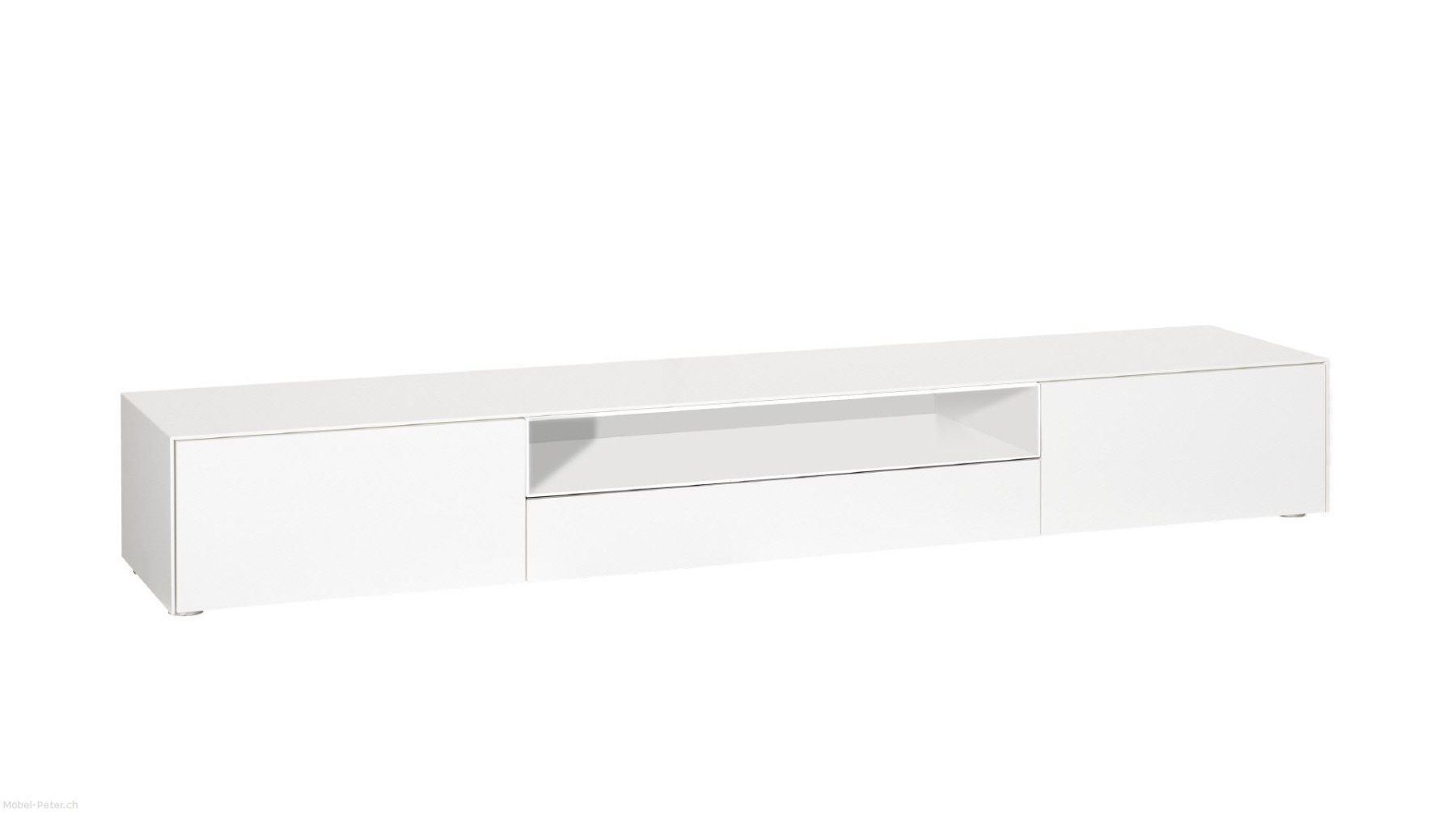 TV Möbel: Lowboard SKYLINE weiss matt 220 cm – Neu und originalverpackt aus Unterentfelden von moebelrufli 1