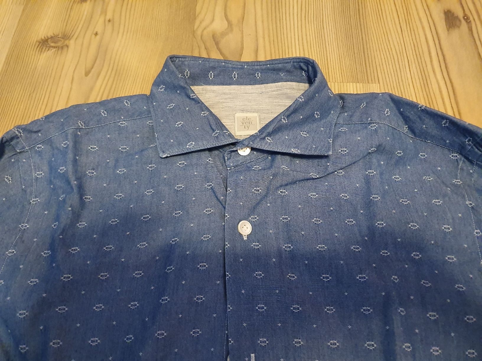 Hemden: Eleventy Platinum, Jeanshemd, Hemd, 40 – Neu (gemäss Beschreibung) aus Winterthur von Sjull 2