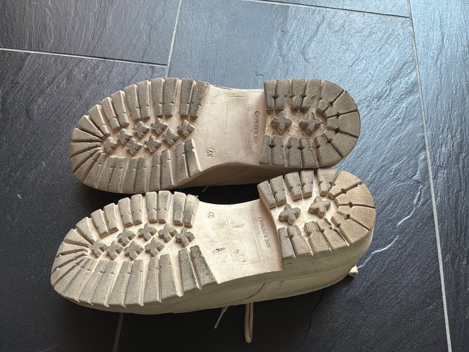 Scarpe da donna: Halbschuhe San Marina beige Grösse 37 – Nuovo (secondo la descrizione) da Bremgarten AG venduto da Belana0 2