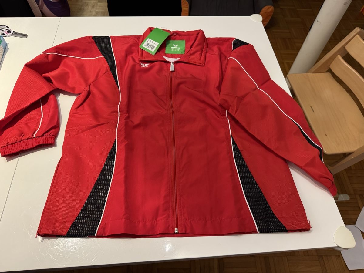 Completi: Erima Trainingsanzug rot/schwarz, Grösse 48 – Nuovo e nell'imballaggio originale da Suhr venduto da Oppel 2