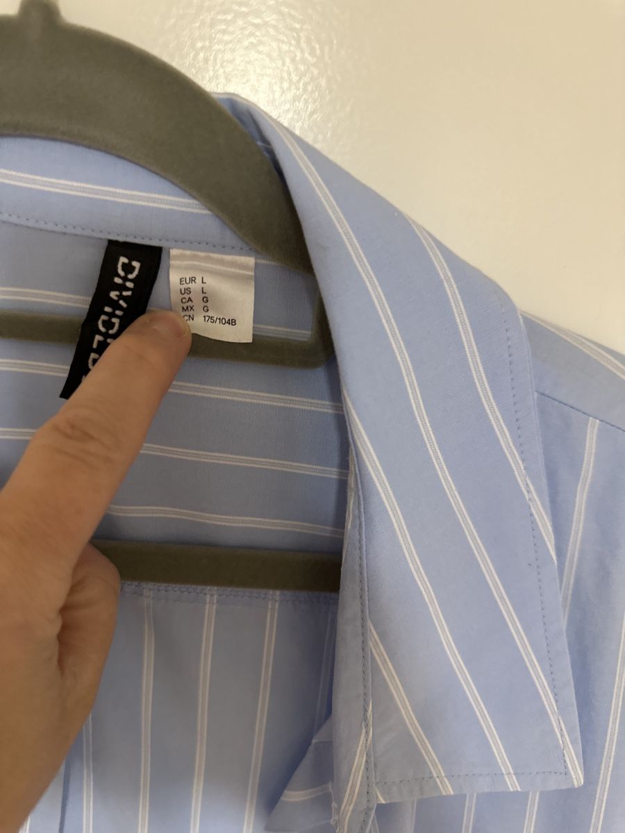 H&M Chemisiers: Hemd Gr L – D'occasion à Volketswil par Sina008 2