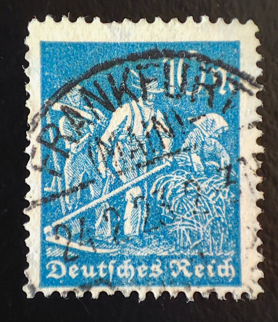 Tutti i francobolli: Briefmarke Deutsches Reich 1922 – Usato da Lenzburg venduto da Dani_Lenzburg