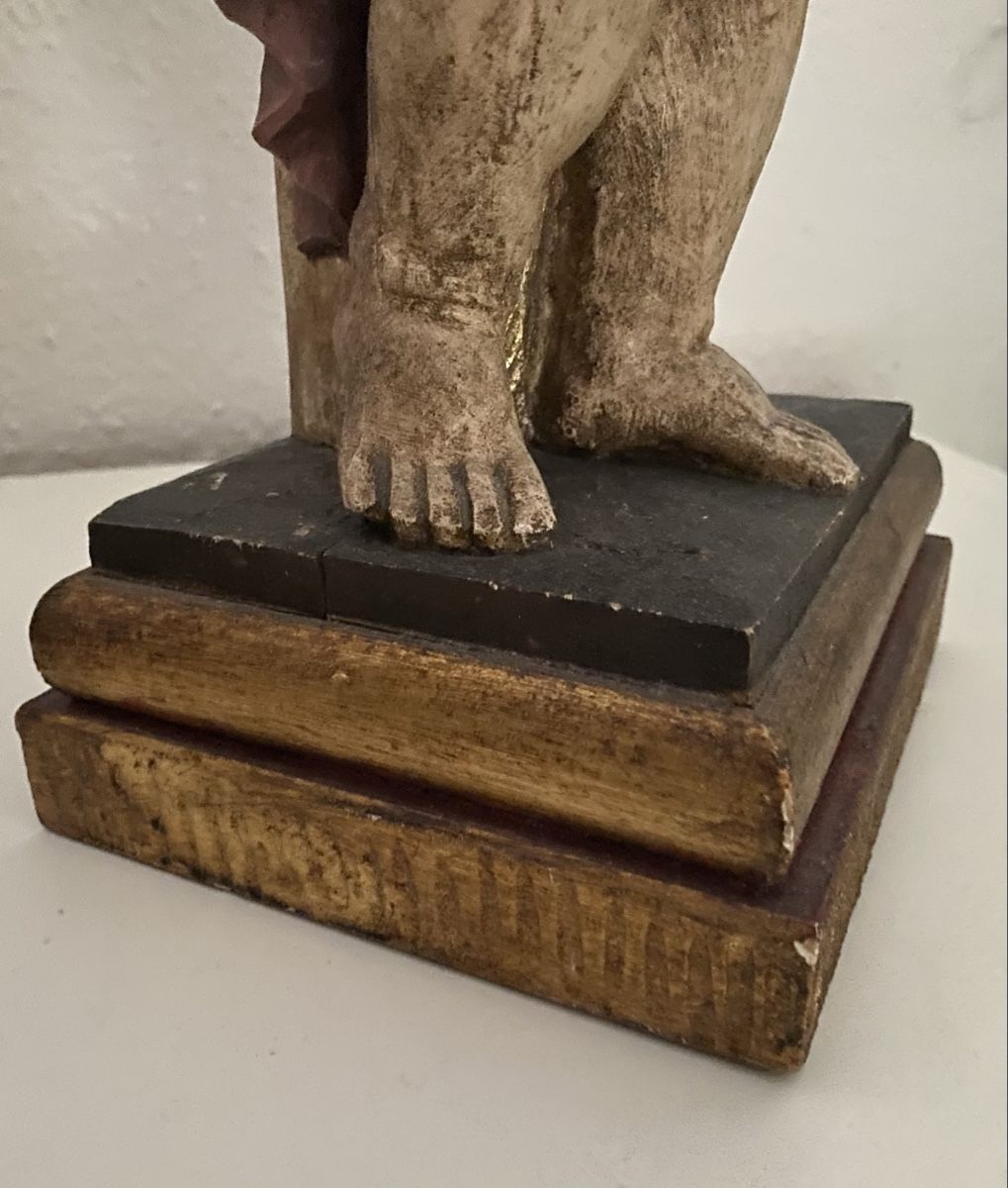 Skulpturen & Statuen: Statue ancienne en bois – Gebraucht aus Genève von Mar7319 6
