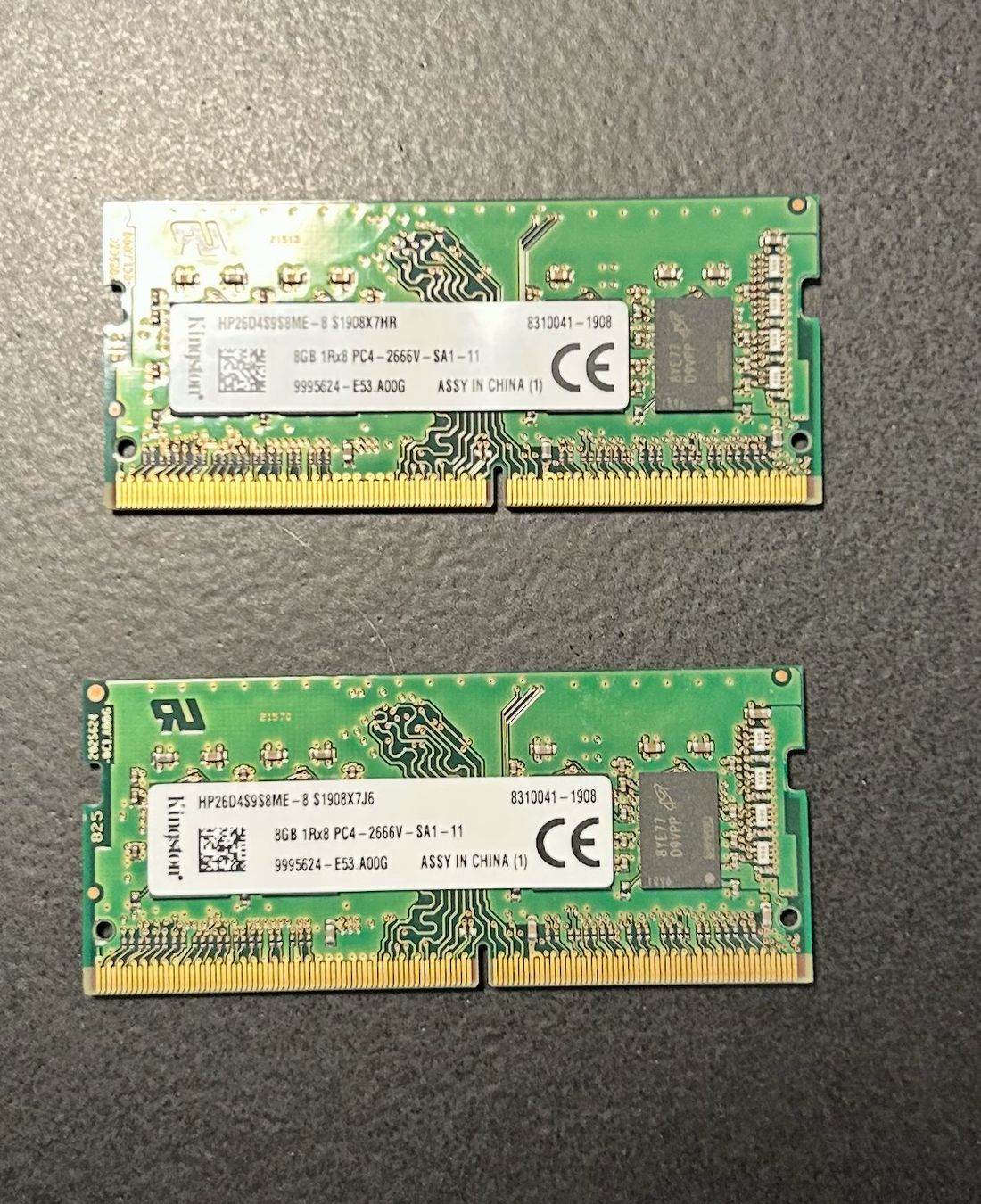 Kingston Memory / RAM: RAM So-Dimm DDR4 2x8gb – Gebraucht aus Grandvaux von Zildjian