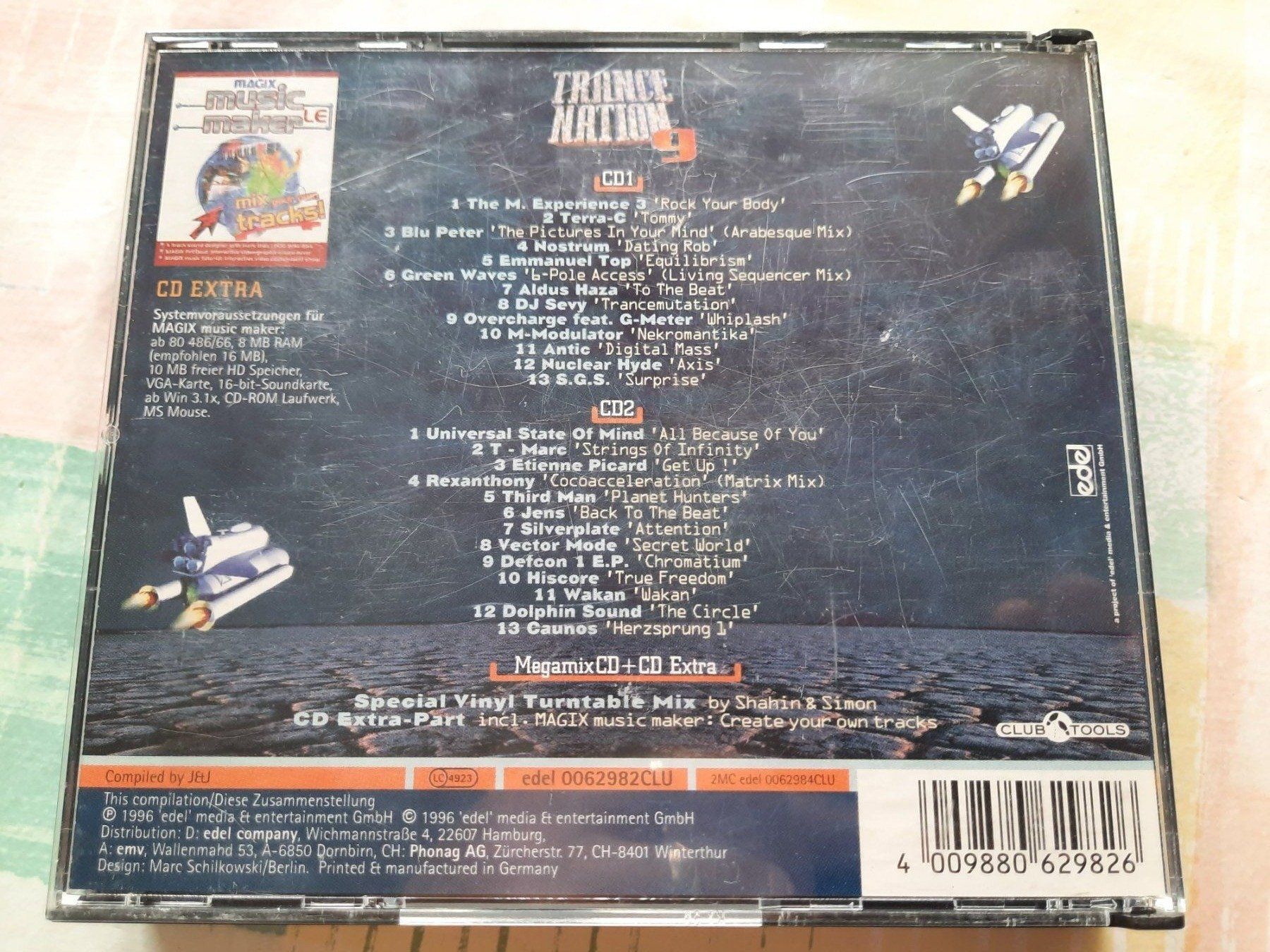 CDs: Cd Trance Nation 9 3 Cds  – D'occasion à Pully par bro_n52j 1