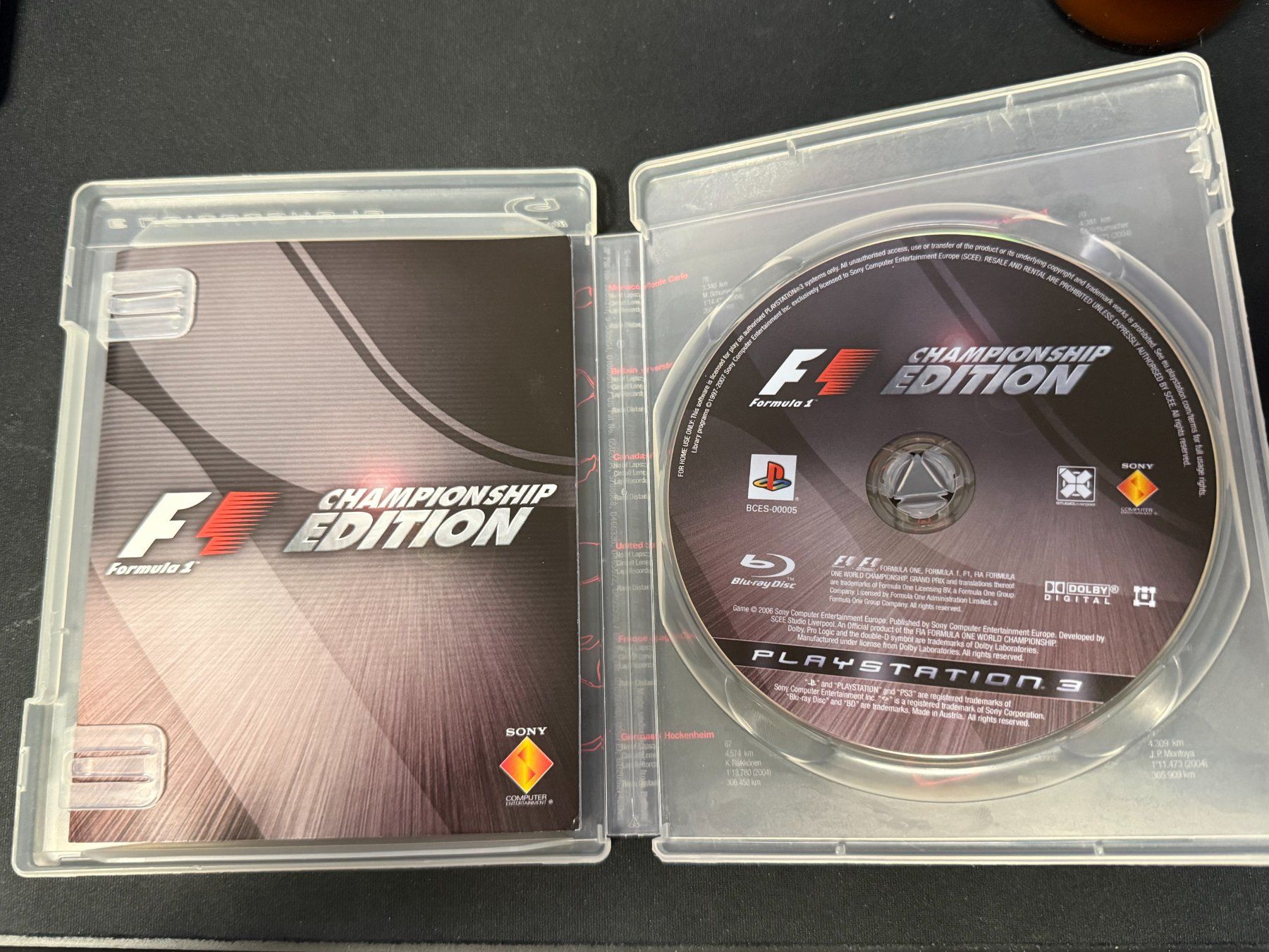 Giochi: F1 Championship Edition - PS3 – Usato da Pont-de-la-Morge venduto da Darfal 1