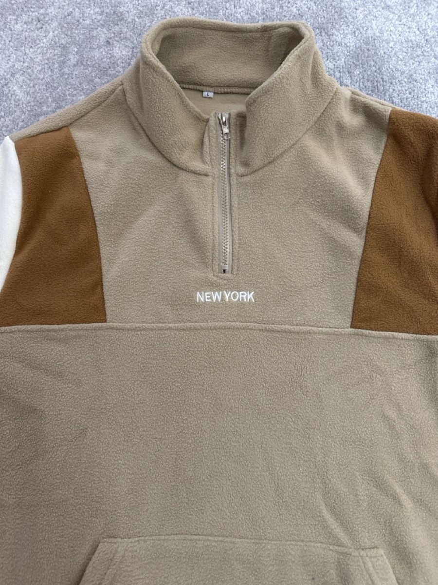 Maglioni & Felpe: Warmer Fleece Pullover "New York" ( GR L ) – Nuovo (secondo la descrizione) da Solothurn venduto da Ib1a 1