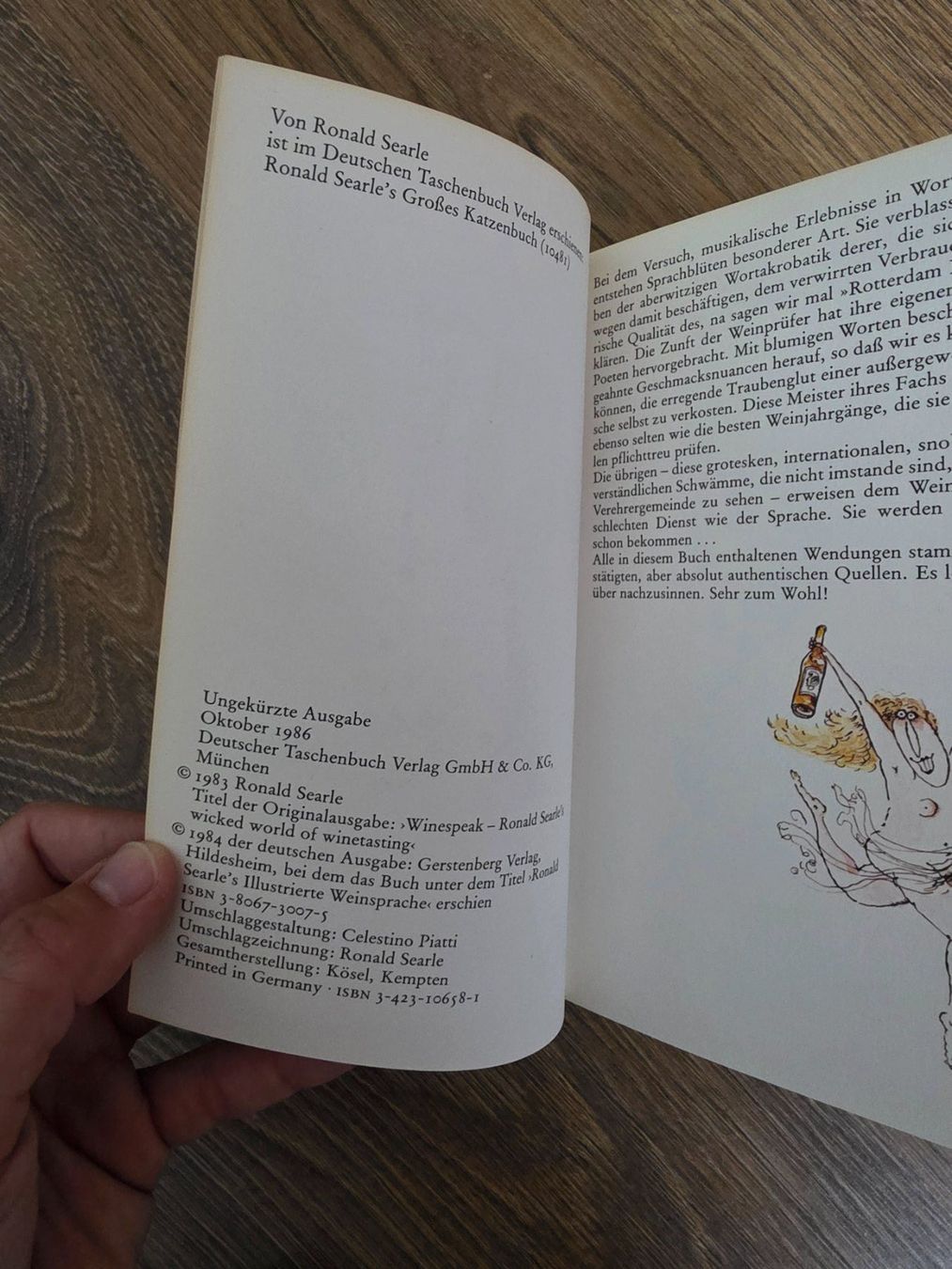 Bücher: Roland Searle's Illustrierte Weinprobe – Gebraucht aus Nebikon von Japostyle_2 3